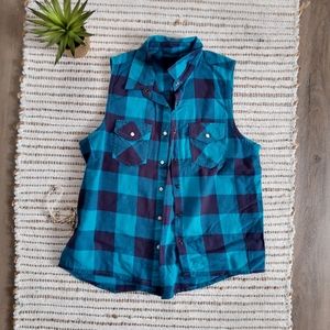 COPY - Sleevless plaid